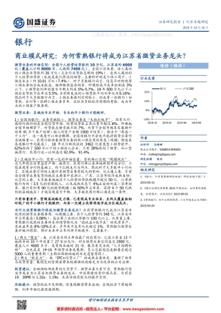 商业模式研究-江苏省微贷业务龙头常熟银行--国盛证券-页