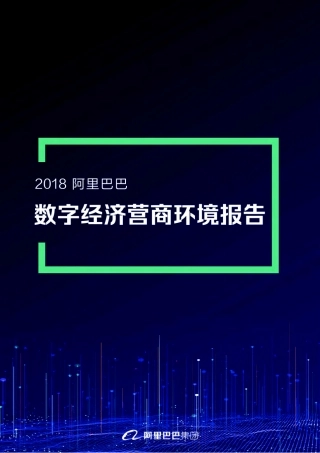 数字经济营商环境报告-阿里巴巴
