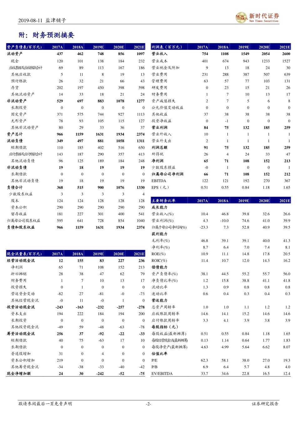 盐津铺子（）中小盘信息更新：烘焙新品加速放量，业绩增长开启拐点向上_--_新时代证券_第2页