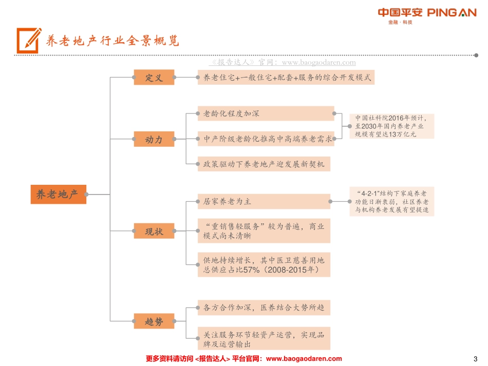 养老地产行业全景图-平安--页_第3页