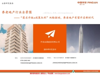 养老地产行业全景图-平安--页