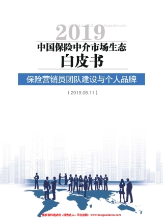 中国保险中介市场生态白皮书--页