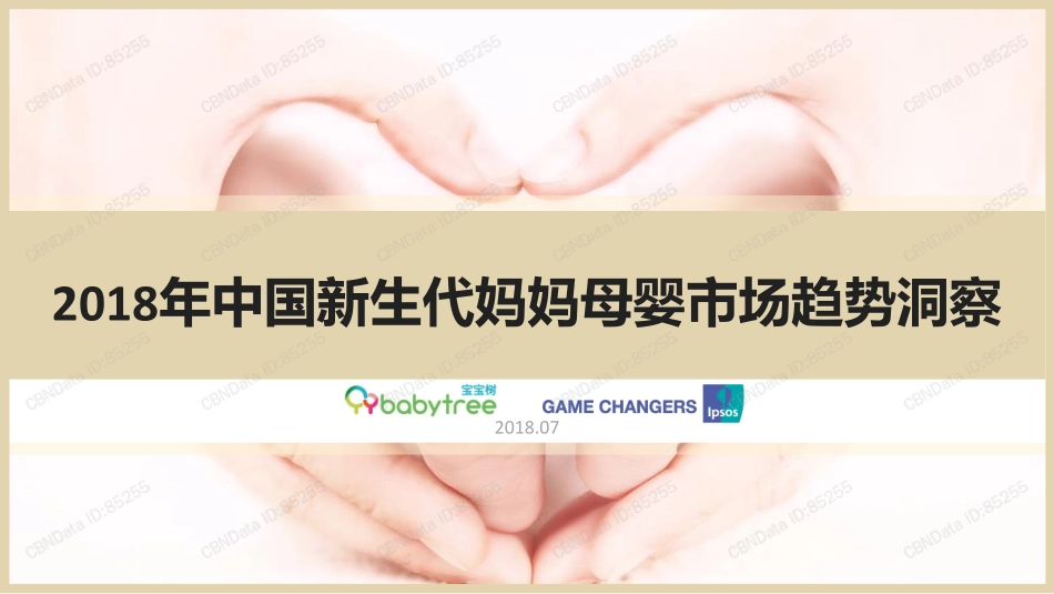 中国新生代妈妈母婴市场趋势洞察_第1页