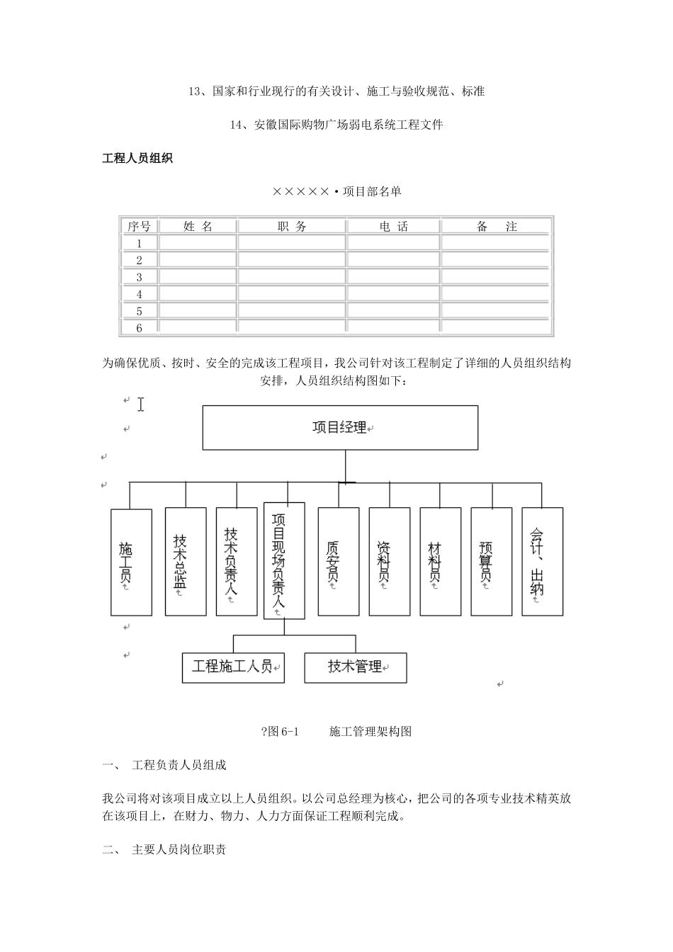 化系统施工组织设计方案-电力配电施工方案_第2页