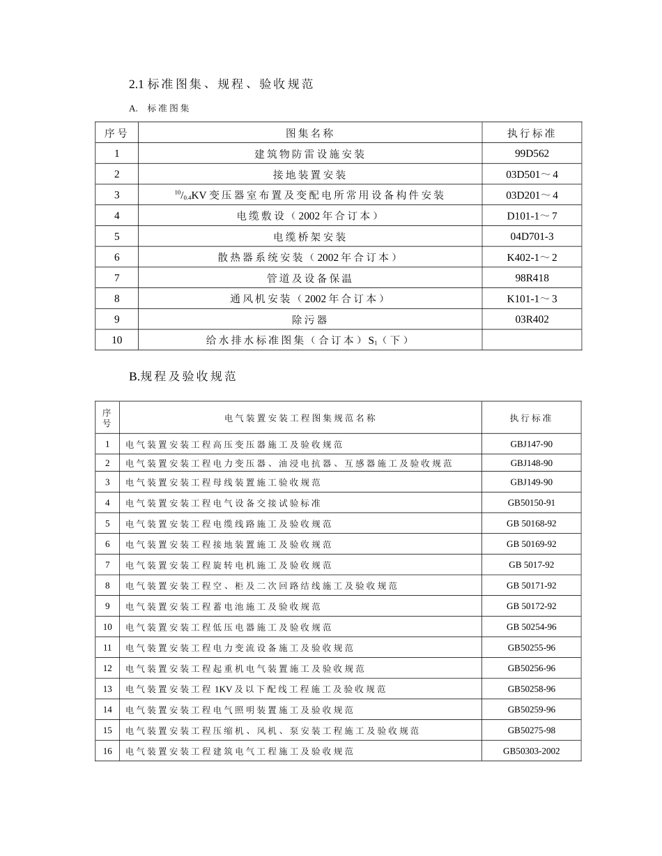 设计方案施工组织设计方案-电力配电施工方案_第2页