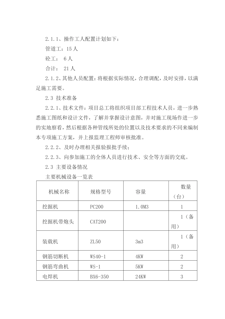 市政弱电电力通信管道工程施工方案-电力配电施工方案_第2页