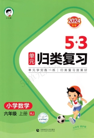 数学人教六年级上册-《53单元归类复习》（含答案）