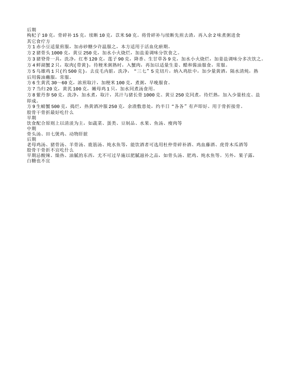 揭秘股骨干骨折的饮食禁忌了解股骨干骨折的检查项目有哪些_第2页