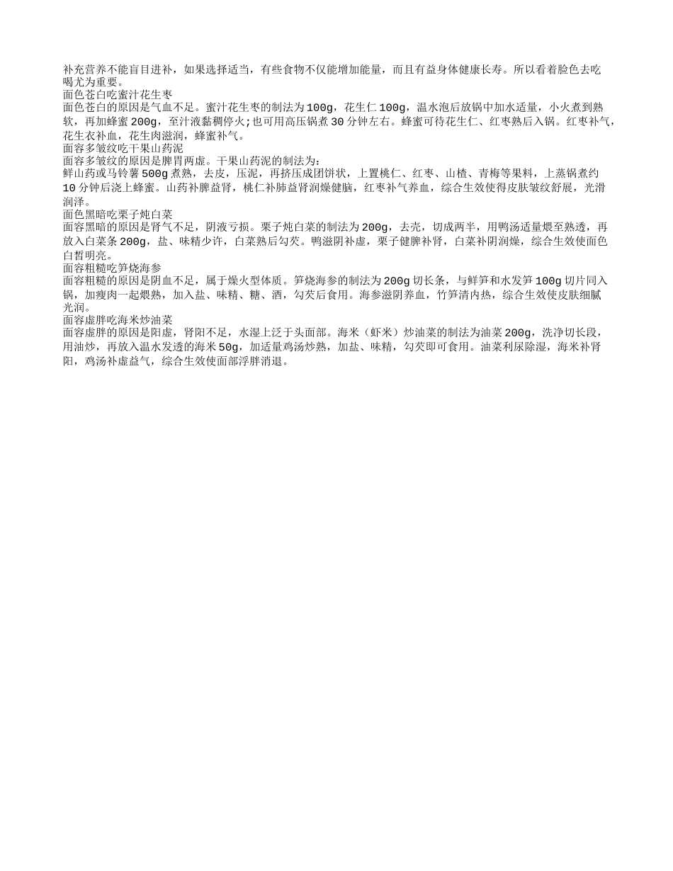对症进食更有益健康养性_第1页