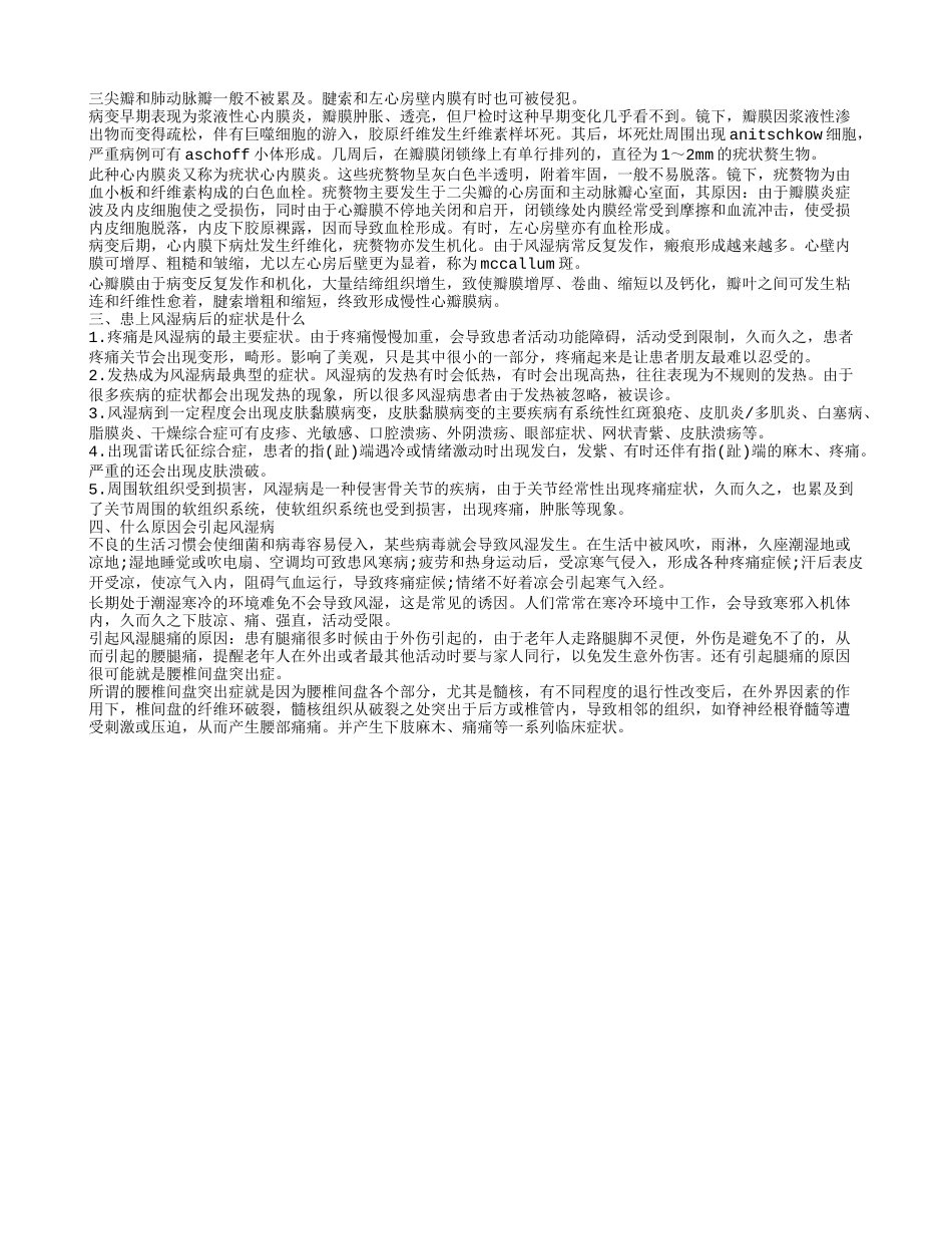 吃什么药可缓解风湿病的症状 风湿病的常见症状是什么_第2页