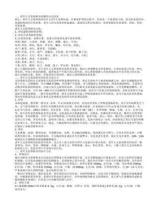 老年人支原体肺炎吃哪些会比较好