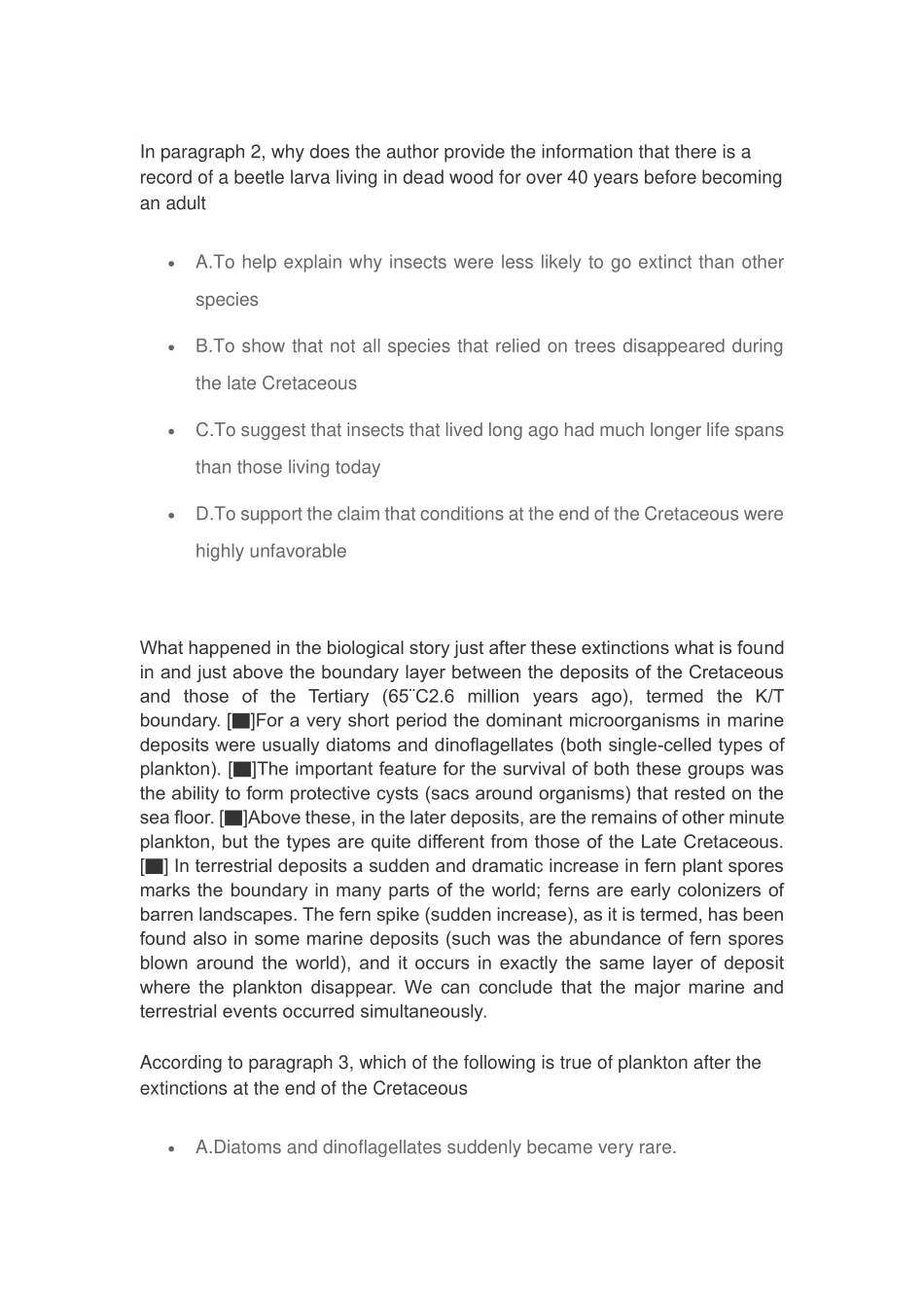 Extinctions at the End of the Cretaceous_第3页