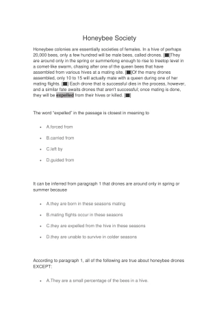 Honeybee Society