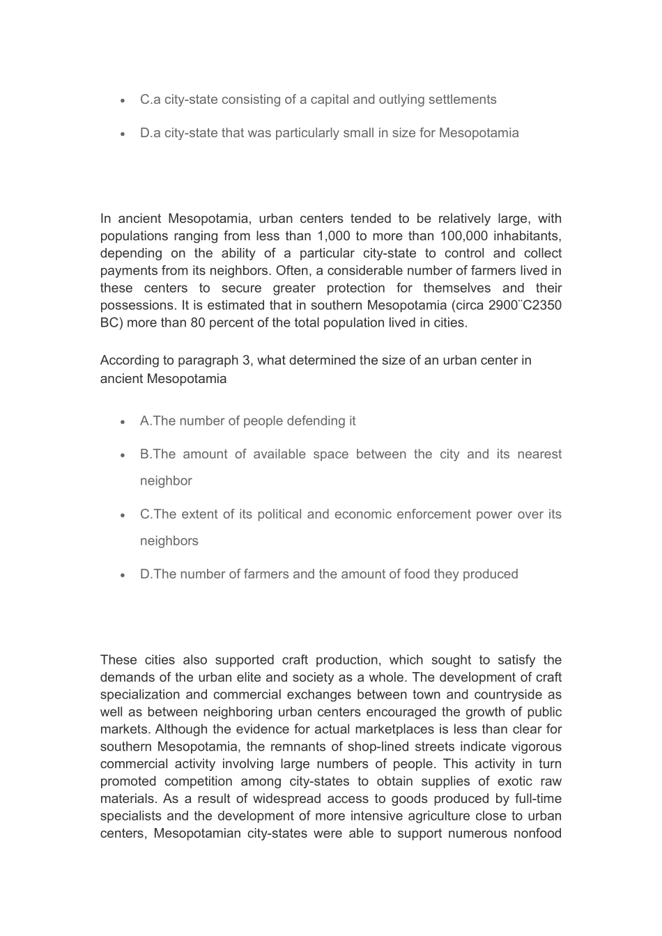 Mesopotamian and Egyptian Settlement Patterns_第2页