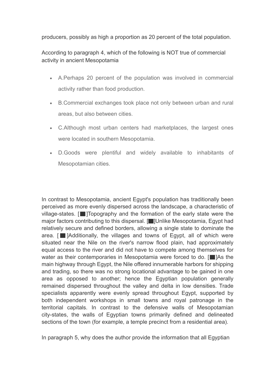 Mesopotamian and Egyptian Settlement Patterns_第3页