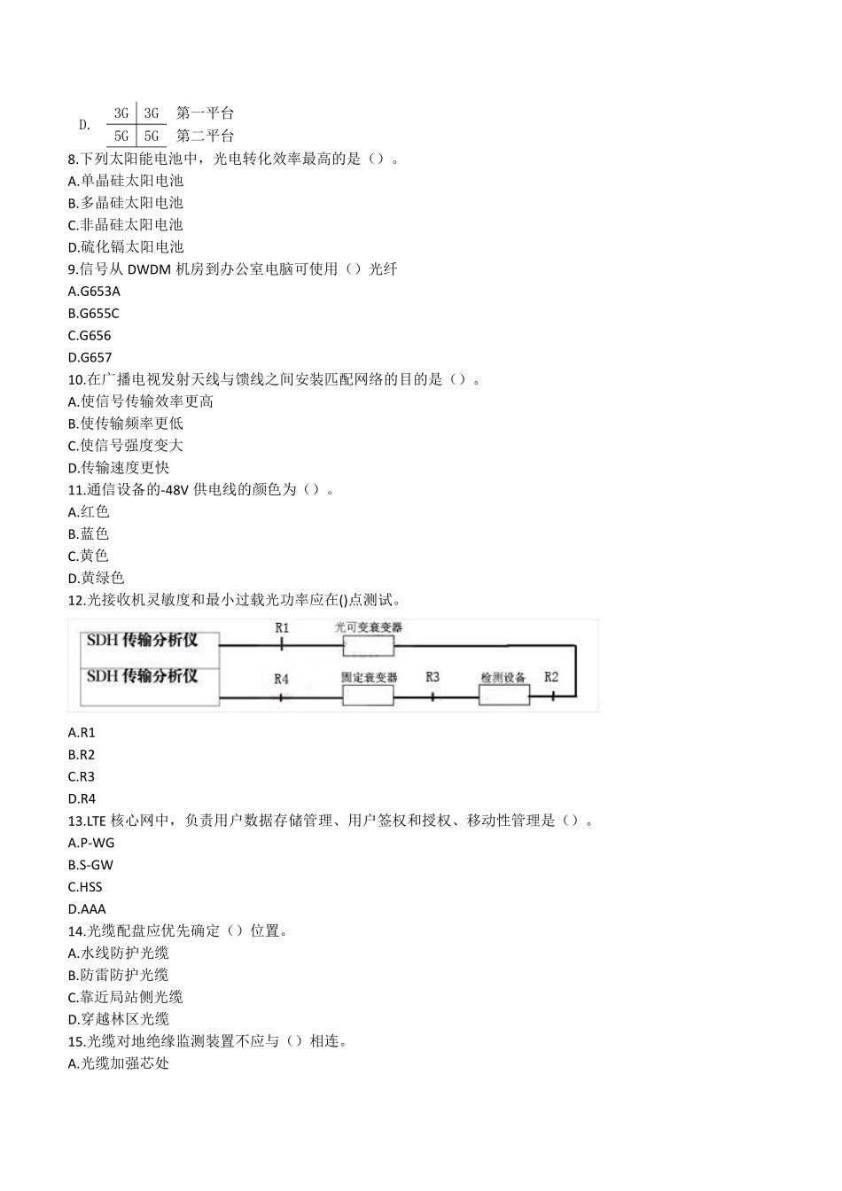 2022通信历年真题_第2页