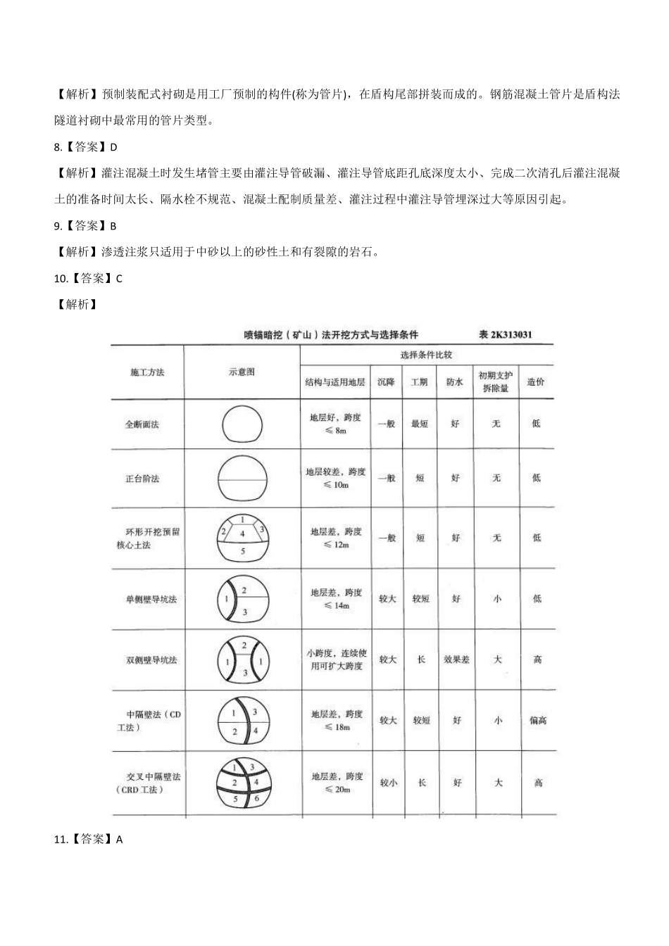 2022年二建市政真题《2天3科》参考答案及解析_第2页