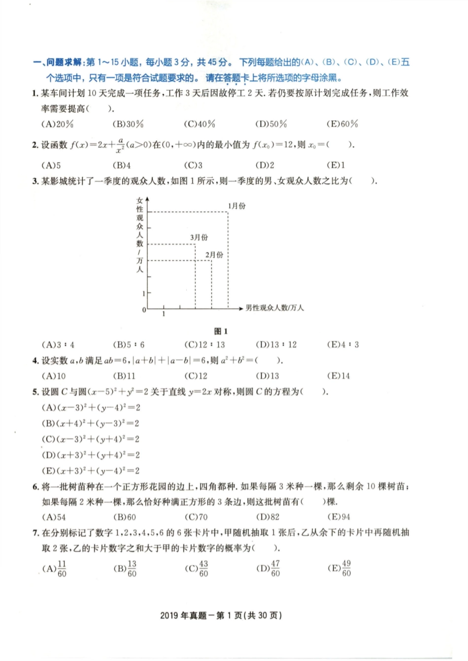 2019年199管综真题_第2页