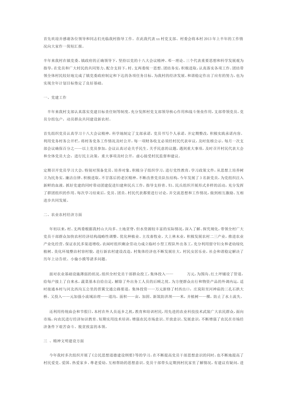 村支书年中总结_第1页