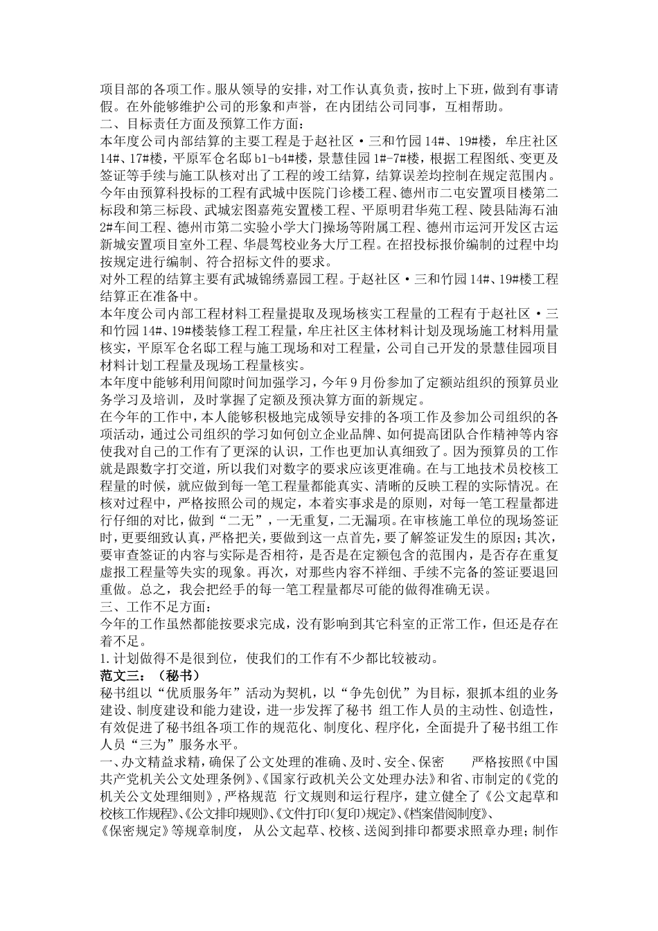 个人工作总结格式及范文_第3页