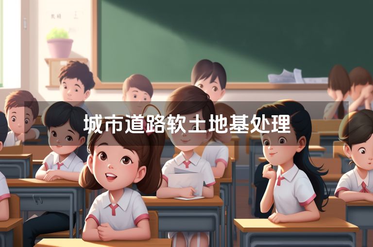 城市道路软土地基处理